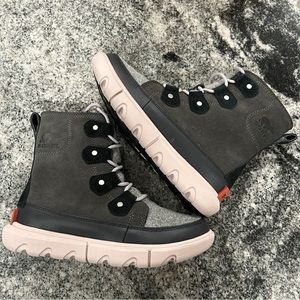 5.5 Sorel Women’s Sorel Explorer II Waterproof Suede Leather